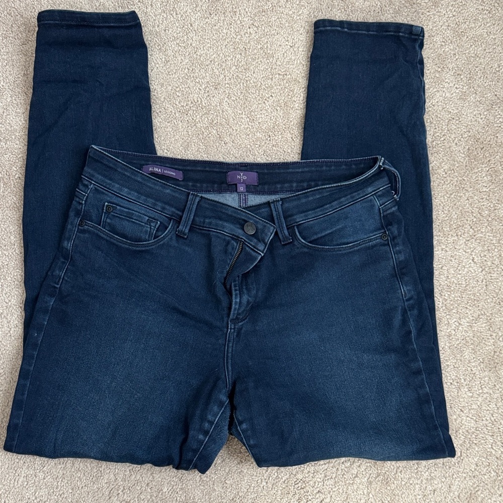 NYDJ Women's Deep Indigo Skinny Jeans